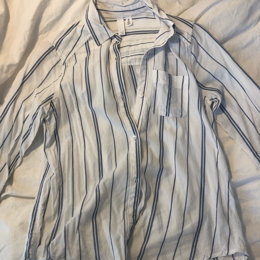 Striped button up - Picture 3 of 4